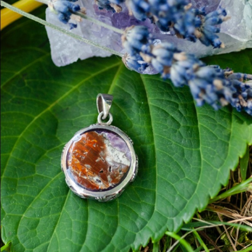 Sterling Silver Sea Shell Pendant